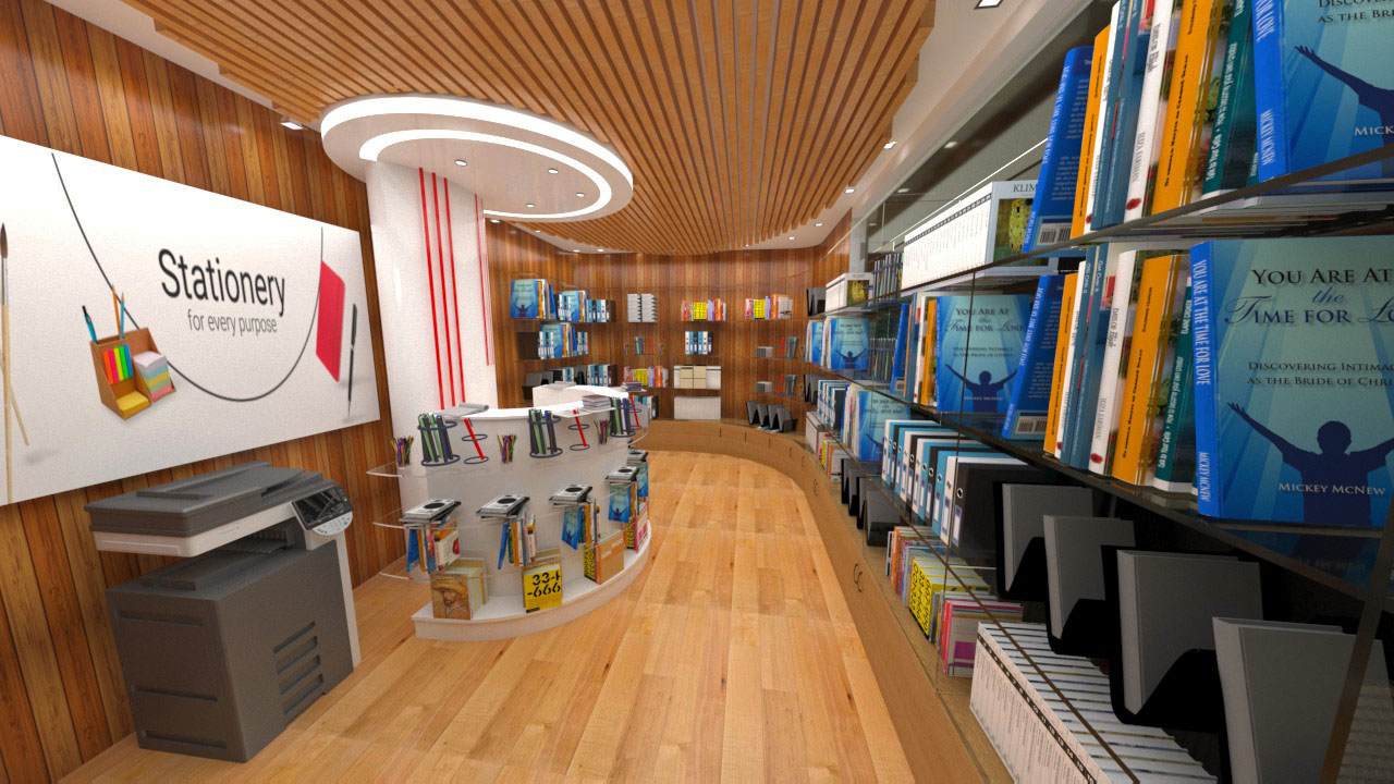 book shop interior
